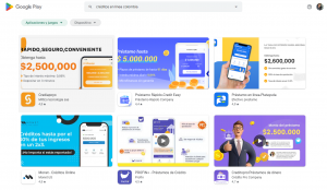 apps robo extorsión